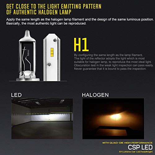 1 BEAMTECH+H1+Headlight+Extremely+Conversion