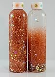 8oz Calming/Fidget/Time-Out Bottle - Orange Pumpkin Treat