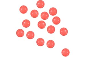 PATIKIL Luminous Fishing Beads, Soft Plastic Glow Fishing Bait Eggs Rig Beads Tackle Tool