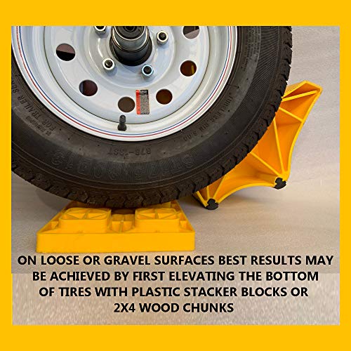 TrailerLegs one axle set, SEMA award winning, trailer stabilizer and