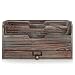 MyGift Rustic Torched Wood Office Desk File Organizer Holder, Desktop Mail Holder and Document Sorter with Pull-Out Storage Drawer