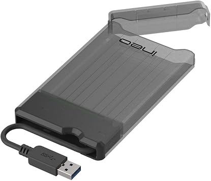 Caja con USB 3.1 para Disco Duro Externo 2.5: Amazon.es: Electrónica