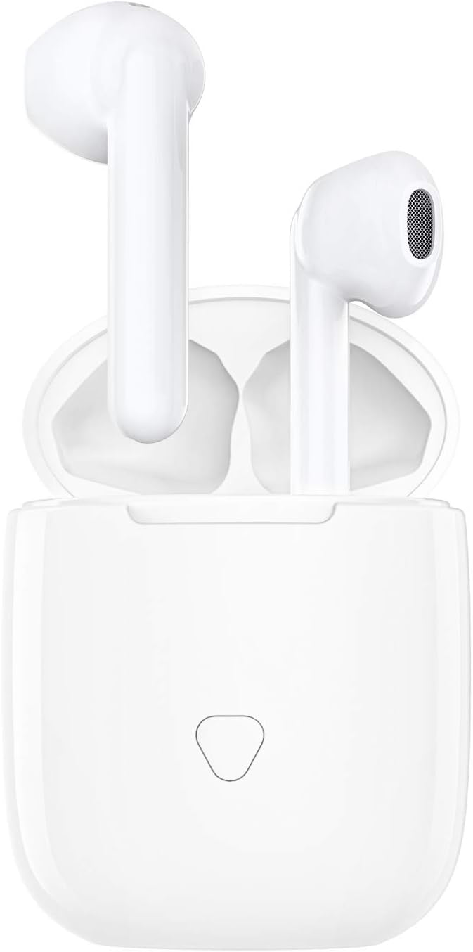 SOUNDPEATS Wireless Earbuds with Charging Case, Bluetooth Headphones Smart Touch Control 30 Hours Playtime, APTX Audio CVC Noise Cancellation Built-in Mic, Bluetooth 5.0 TWS Earphones One Step Pairing