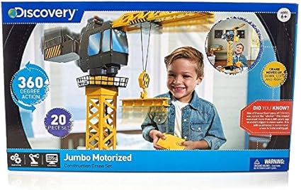 discovery kids construction crane set