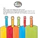 Bellerina Luggage Tags. Set of 2.Lime. Makes Luggage Easy to Spot With Swap The Strap Option.
