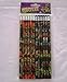 12 pcs Wooden Pencil Disney PIXAR Cartoon Character Authentic Licensed School Party Bag Fillers (Ninja Turtles)