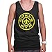 Brisco Brands Gokus Gym Exercise Workout Gym Super Saiyan Dragon Ball Z Tank Top Shirt, Black, X-Large