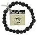 Zorbitz Kama logy Onyx Power and Success Genuine Gemstone Bracelet for Men's, Women's, 8 mm Healing Energy Beads