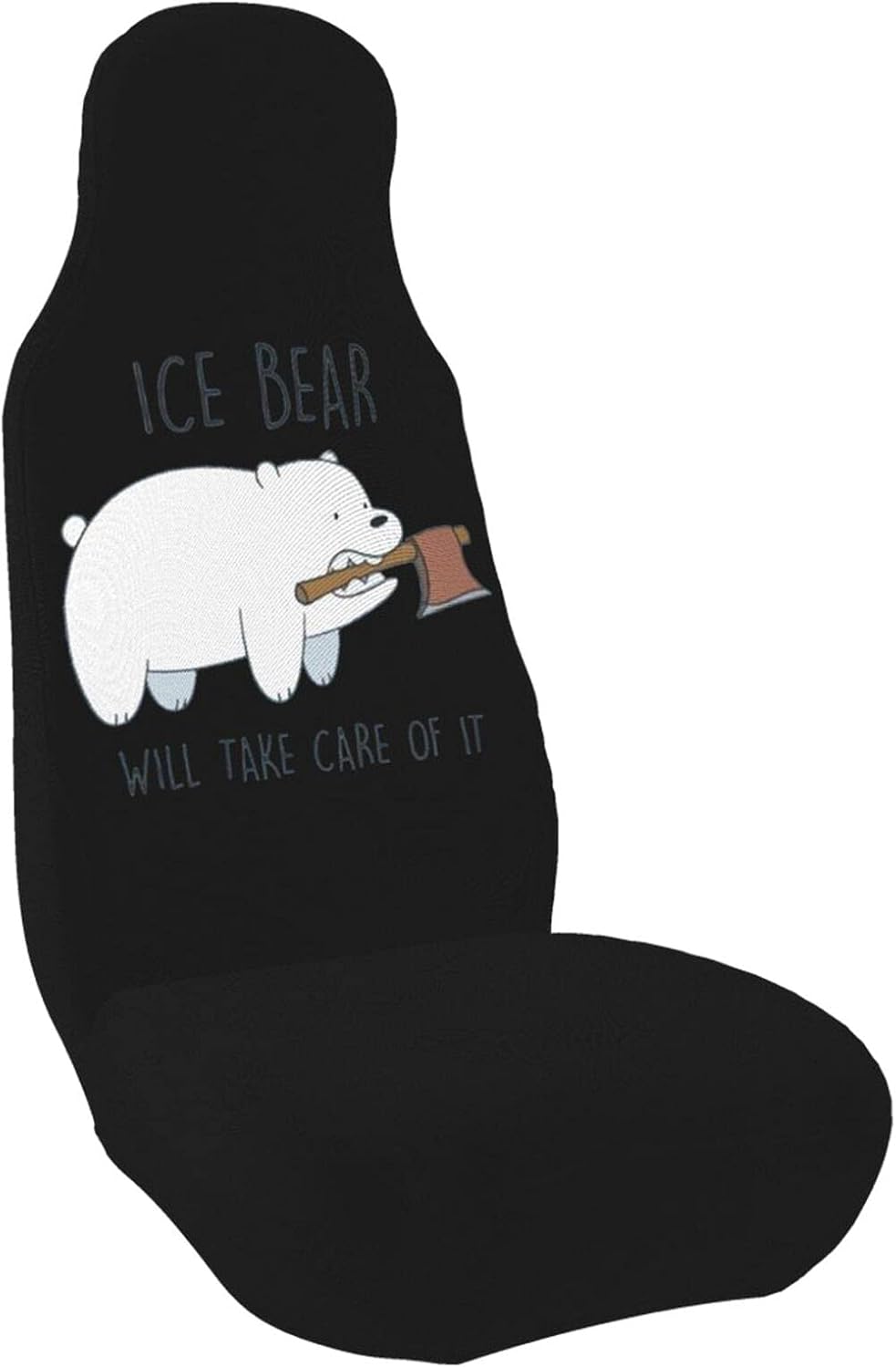 We Bare Bears Car Seat Covers Front Seat Cover Universal
