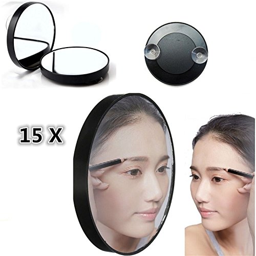 Msmask 15X Magnifying Mirror 3.5" Suction Cup Women Makeup Face Bathroom Home - Thumbnail 5