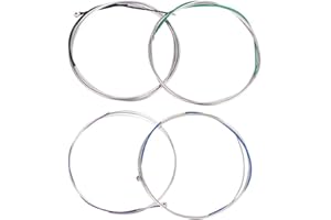 Cello Strings 4pcs Copper Zinc Alloy A D G C Cello Strings Set for Cello Repair and Replacement Part