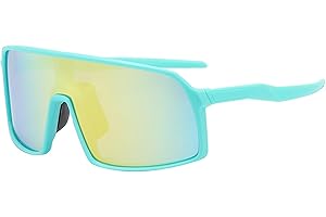 ICECONY Polarized Kids Sports Sunglasses Youth Baseball Sun Glasses UV400 Shades for Boys Girls