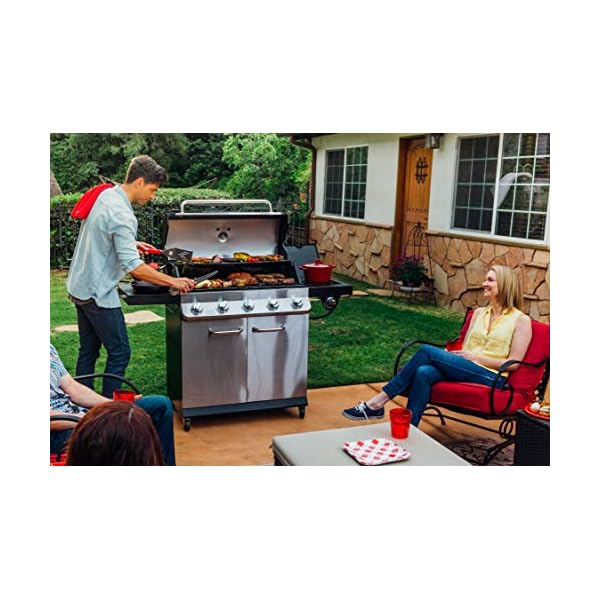 Dyna-Glo-DGP552SSP-D-Premier-5-Burner-Propane-Gas-Grill-Stainless