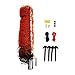 Farmily Portable Livestock Electric Net Fence for Sheep and Goat with Step-in Fence Post, 35
