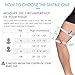 VELPEAU Knee Brace - Best Knee Support with Patella Gel Pads & Side Stabilizers - Compressive Stabilized Sleeve of The Knee, Provides Relief of Pain, Weak, Swollen & Injured Knees - Gray, XX-Large
