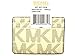 MICHAEL Michael Kors Item Card Case MK Signature PVC Vanilla