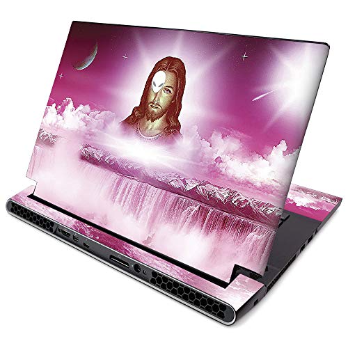MightySkins Skin for Alienware M15 R2 (2019) - Jesus | Protective, Durable, and…