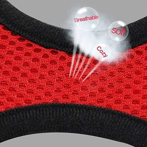 SpeedPets Reflective Breathable Mesh Small Dog Pet Harness Puppy Vest (Small, Black) - Image 3