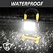 Ustellar 1600LM 20W LED Work Light (150W Equivalent), Waterproof Portable LED Flood Lights, Stand Industrial Working Light for Construction Site, Workshop, 16ft/5M Cord with Plug, 6000K Daylight White