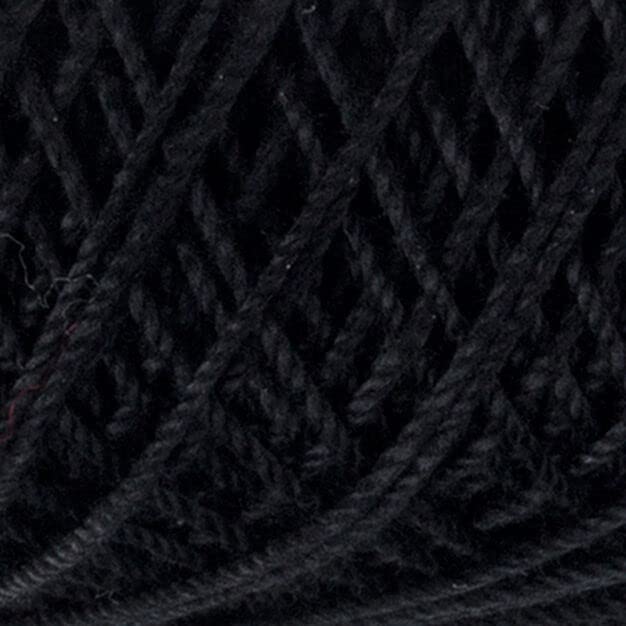 Red Heart Crochet Thread Black 1 Pack of Crochet - Cotton - Size 10-300 Yards - Knitting/Crochet