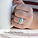 Enso Rings Studded Stackable Silicone Ring | Premium Fashion Forward Silicone Ring | Hypoallergenic Medical Grade Silicone | Lifetime Quality Guarantee | Commit to What You Love