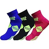 Plantar Fasciitis Socks with Arch & Ankle Support,(3 Pairs) Best Foot Care Compression Sock Brace Support, Eases Swelling & Heel Spurs, Relieve Pain Fast Increases Circulation (S/M, Assort1)