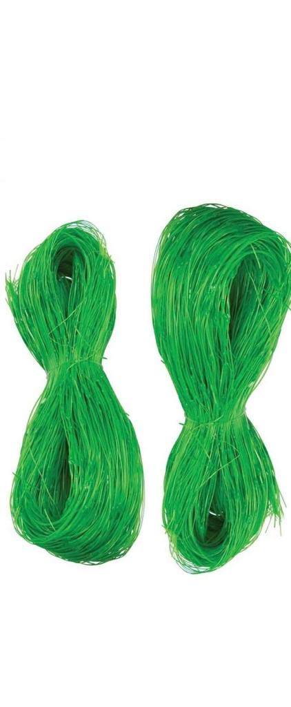 ALAYSTAR Premium Set of 2 Pea and Bean Netting for Garden Vegetable Plants Pots Seeds Fruit Climbing Gardening Patch – Anti Bird Protection- Fine Mesh Jute Wire Netting Size is 5.9m X 1.2m Approx