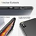 Humixx Ultra Thin iPhone Xs Case / iPhone X Case [Naked Texture] Minimalist PC Phone Cover with Anti-Scratch , Light Fit for Apple X/Xs 5.8 inch Black