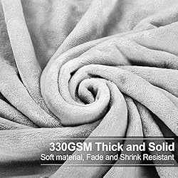 EASELAND Soft Queen Size Blanket Warm Microplush