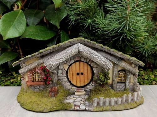 Unrand Miniature Dollhouse FAIRY GARDEN Oak Alley Hidden Home Hobbit Cottage by I.E.Y.online-store