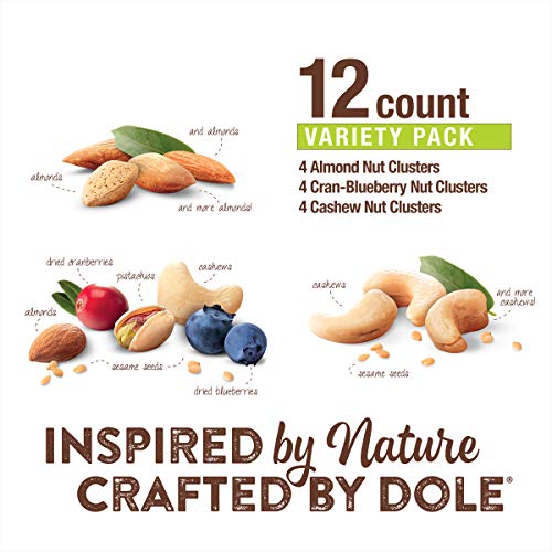 DOLE SNACK BITES Cashew Cran-Blueberry Almond Variety Pack 12 Count - Image 6