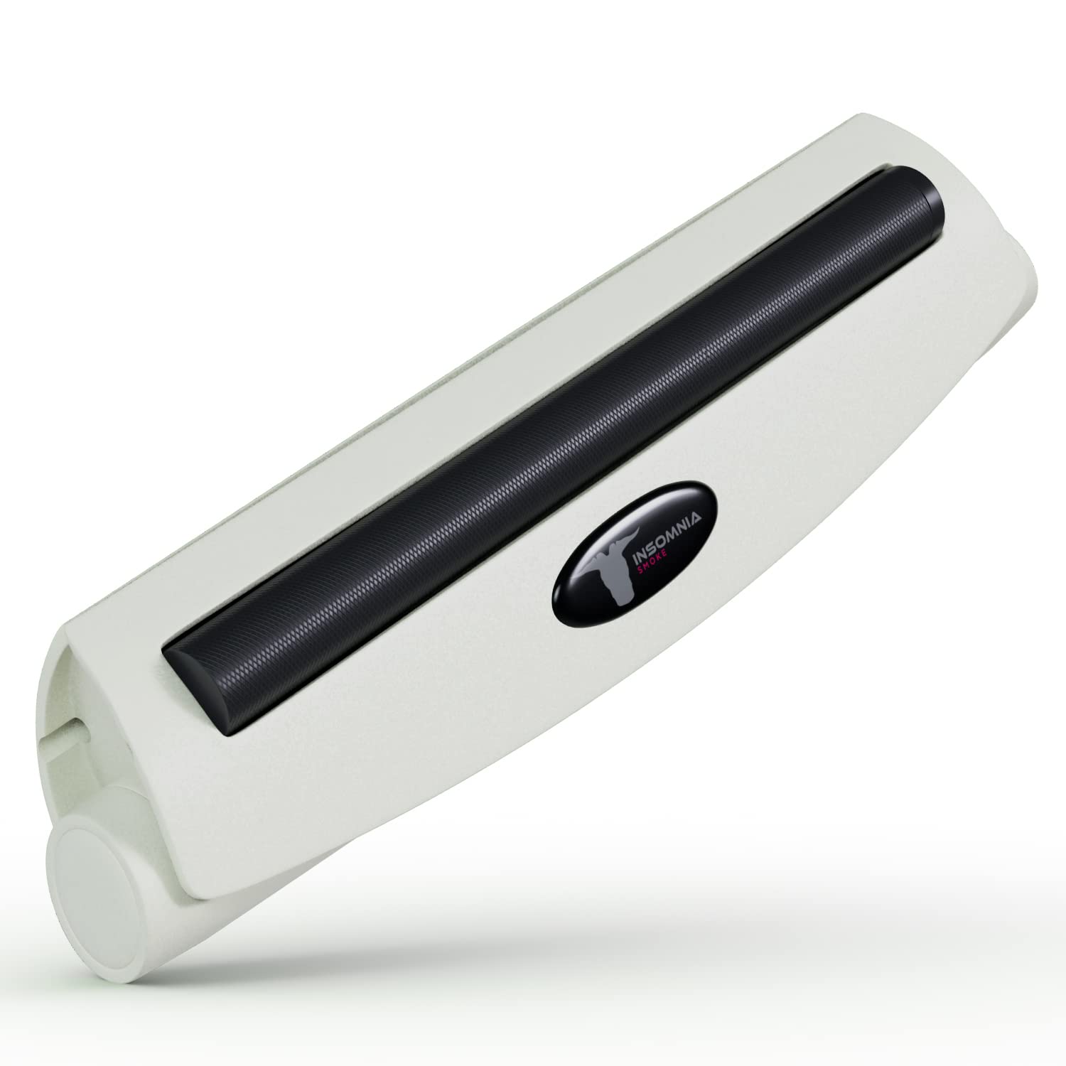 Insomnia Smoke Cigarette Rolling Machine | Tobacco Roller for King Size 110 mm Pre-roll Cone (King size, White)