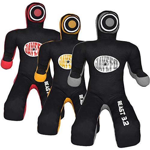 Jayefo Beast 3.2 MMA Grappling Dummy (Gray/Black, 6 FT)