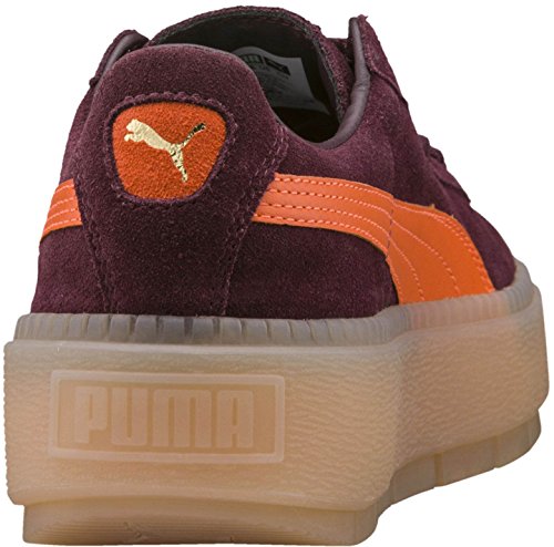 puma platform rouge