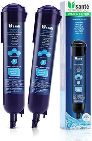 Refrigerator Water Filter replacement for Whirlpool 4396841 4396710 EDR3RX1 Filter 3 WF2CB and Kenmore 9030 by Perfilter(Blue, 2packs)