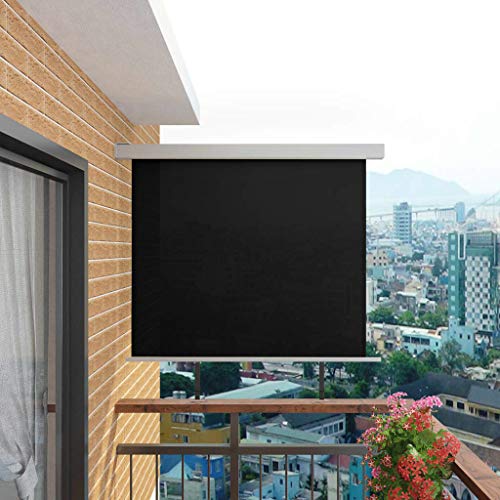 vidaXL Seitenmarkise Markise Sonnenschutz Sichtschutz Balkon mehrere Auswahl – Bild 3