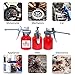 boeray 2 pcs 8OZ Capacityï¼ˆ250MLï¼‰ High Pressure Pistol Hand Feed Oil Spray Gun Pump Bottle Oiler Can