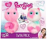 Pomsies Twin Pack Plush Interactive Toys, Blossom and Patches