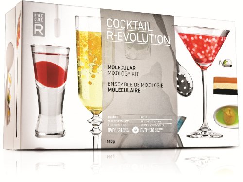 MOLECULE-R  Molecular Mixology Introductory Kit by | Modernist Cocktail Drinks | Learn Spherification Gellification Emulsification Suspension | With Additives, Tools, Recipe Booklet - Thumbnail 4