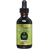 Go Nutrients Selenium 200 mcg Supplement, Yeast-Free Liquid Drops, Selenium Drops, Herbal Supplements with Trace Mineral Sele