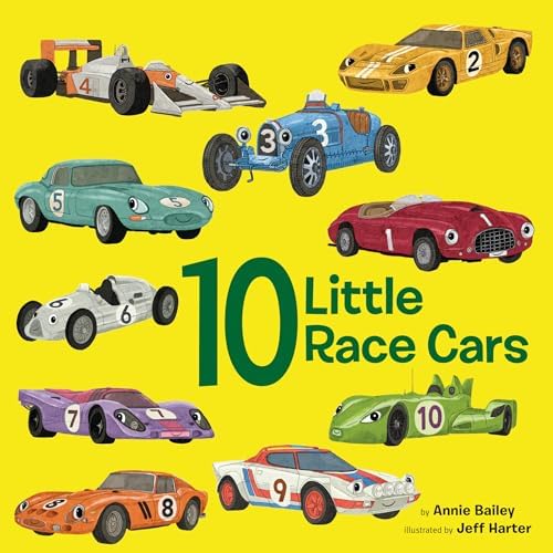Amazon.com: Ten Little Race Cars (Ten Little Counting Books
