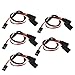 RioRand 5 Pcs Remote Control Y Servo Extension Cord Cable Wire