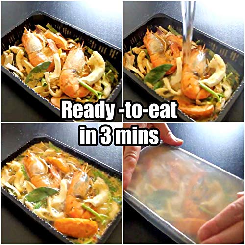 Kin Kin Tom Yum Goong Freeze Dried Thai Style Prawns Spicy Soup Asian Dish Food Prepared Meal - Thumbnail 5