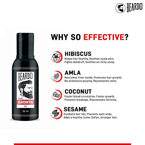 Beardo Beard And Hair Growth Oil 50 Ml Amazon In Health