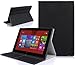 SUPCASE Nokia Lumia 2520 10.1 Tablet Case - Premium Slim Hard Shell Leather Case Cover RX-113/114/114v (Black), 3 Year Manufacturer Warranty