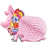 Beistle 55334 Luau Pig Centerpiece, 12-Inch