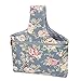 Teamoy Knitting Tote Bag, Travel Canvas Project Wrist Bag for Needles(14inches), Yarn and Crochet Supplies, Lightweight, Perfect Size for Crafting On The Go (Large, Peony)
