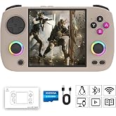 Anbernic RG CubeXX Retro Handheld Game Console 5035+ Preloaded Games | RGCubeXX 3.95&lsquo;&rsquo; IPS Linux Built-in 64GTF Card 3800mAh RGCube XX Portable Game Console Support HDMI 5G WiFi Bluetooth 4.2 Grey
