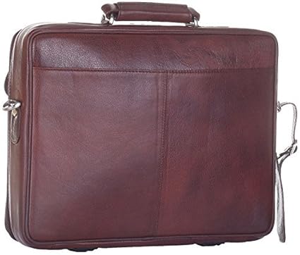 Leatherman Leather Brown Laptop Bag