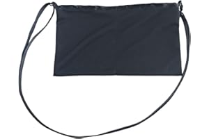 HEAL N HOPE Drain Holder for After Breast Surgery Shower, Mastectomy Shower Drain Holder Pouch Mesh Bag for Surgical JP Drainage Bulbs Breast Cancer Tummy Tuck Recovery Gifts, Black